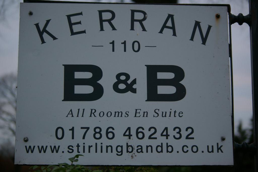 Kerrann B&B Stirling Exterior photo